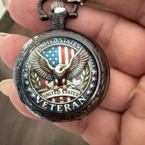 United States Veteran Pocket Watch